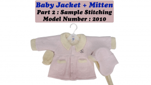 how to manufacture a baby jacket - design, cutting and stitch